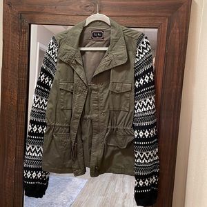 Hunter Green Utility Jacket